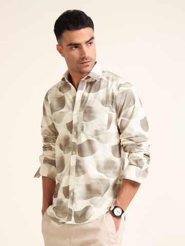 GREEN FOREST SWELL SHIRT