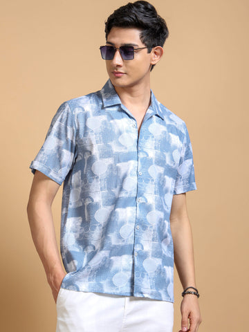 BLUE CLOUD CRAZE SHIRT
