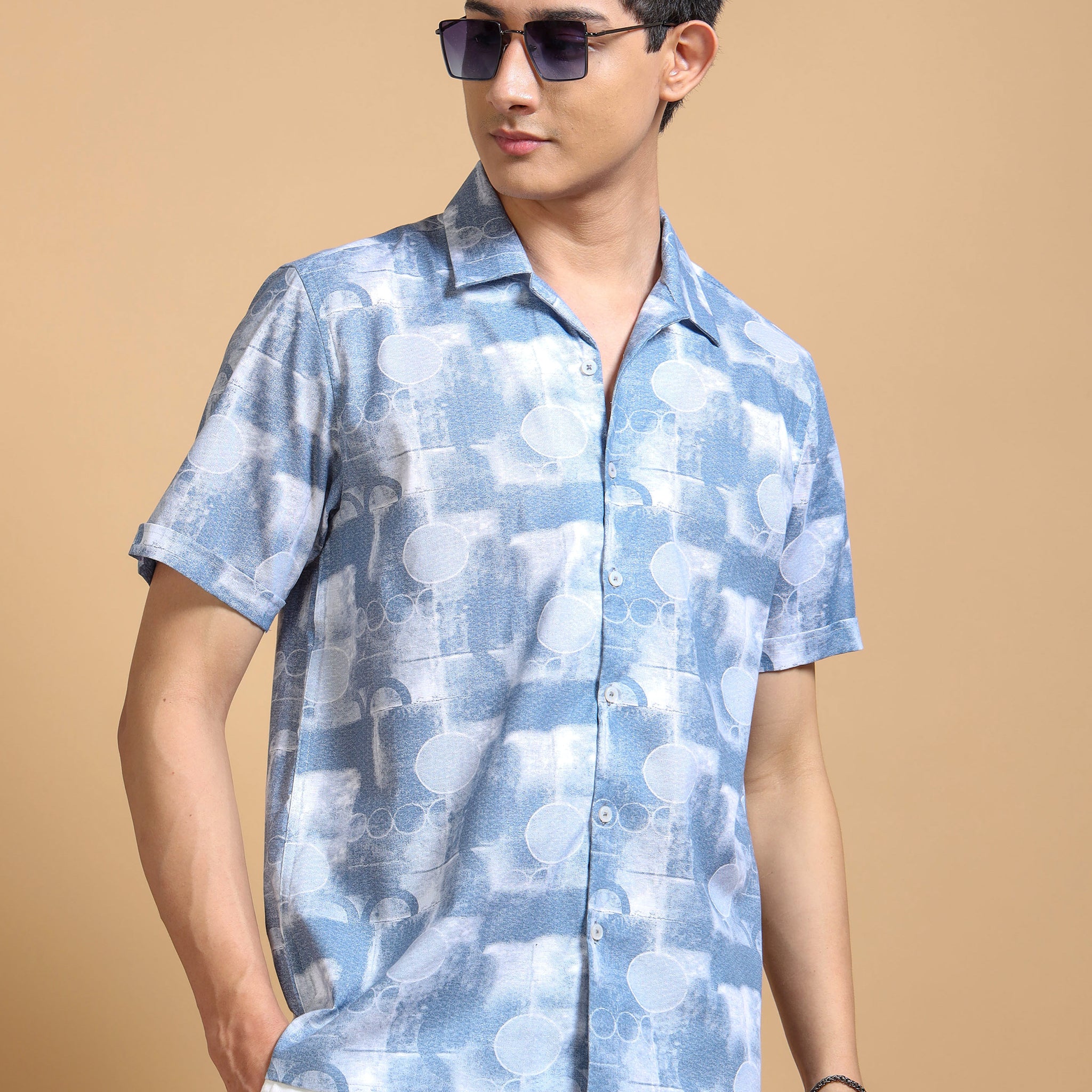 BLUE CLOUD CRAZE SHIRT