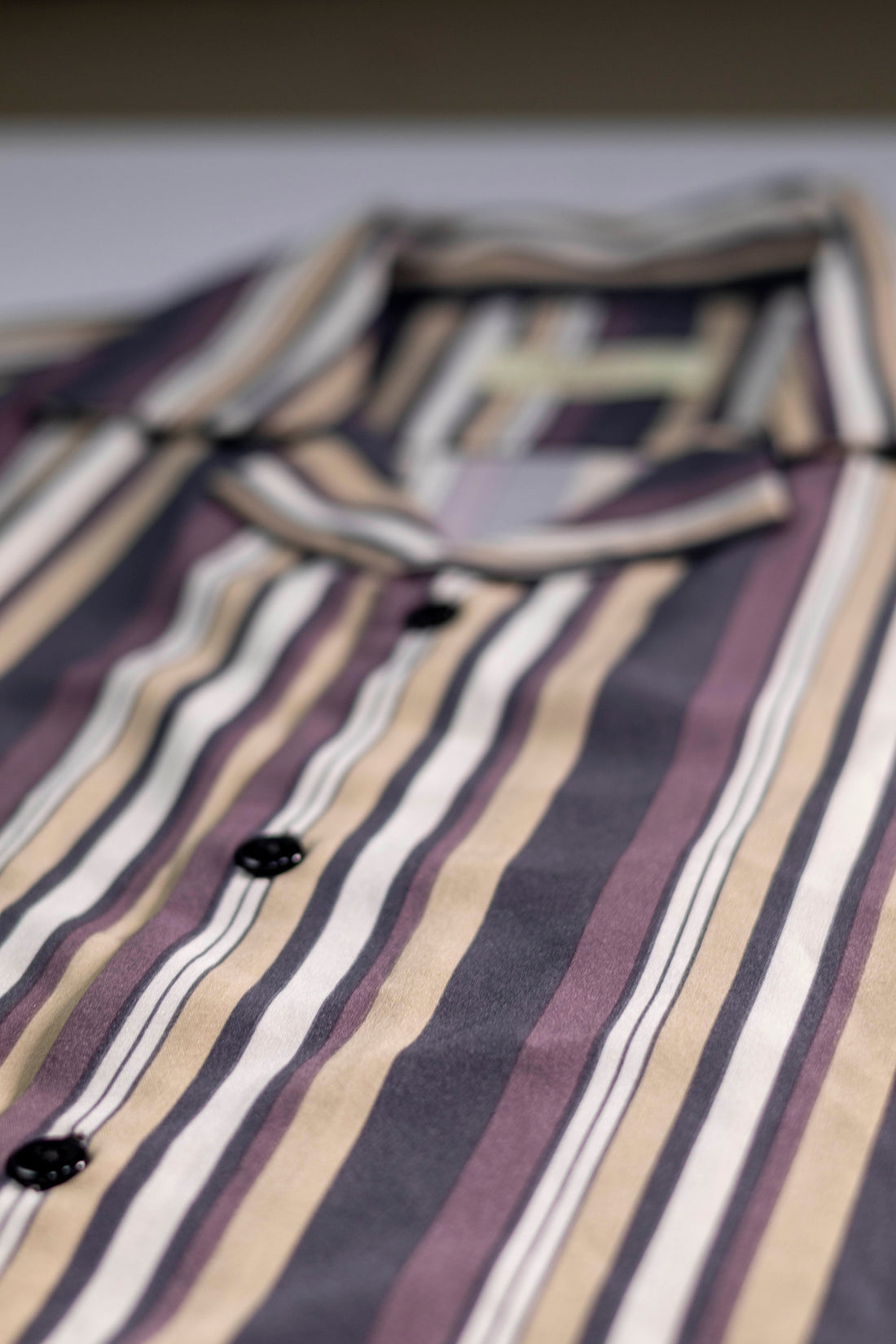 PURPLE STRIPPED SHIRT